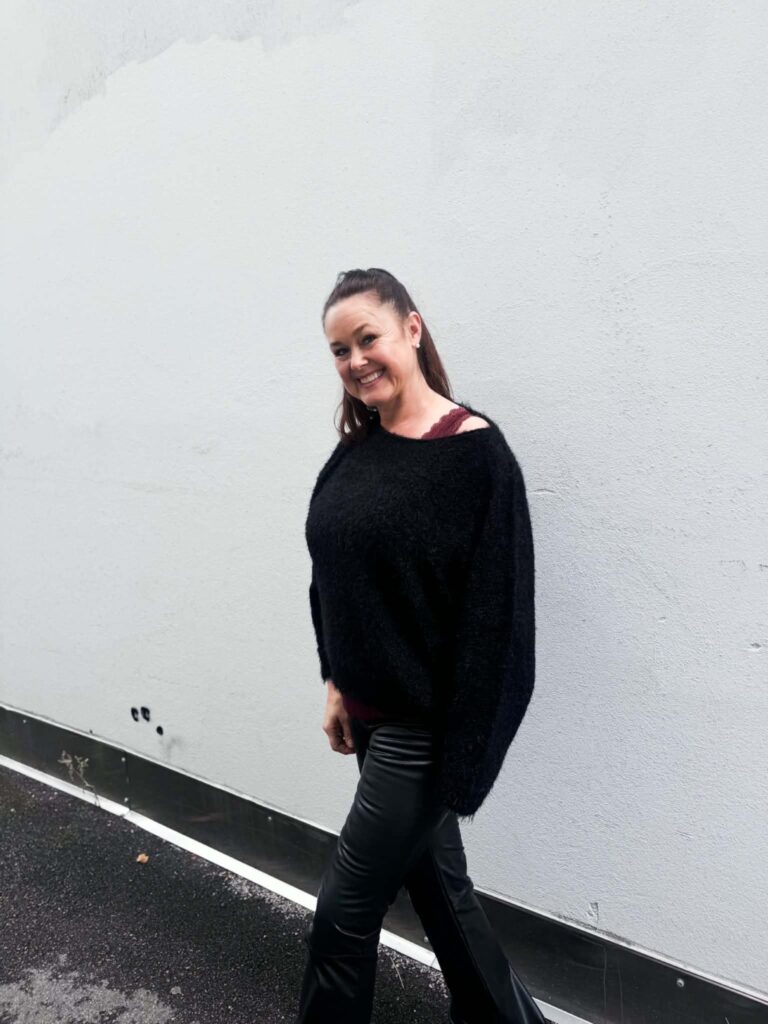 Marta Du Chateau Anouk Knit Black