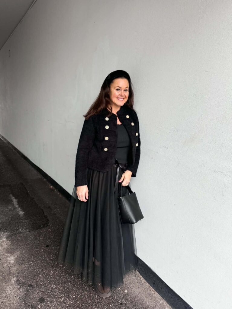 Marta Du Chateau Palmina Skirt Black