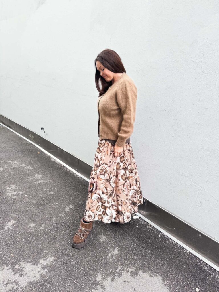 Marta Du Chateau Princess Skirt Camello