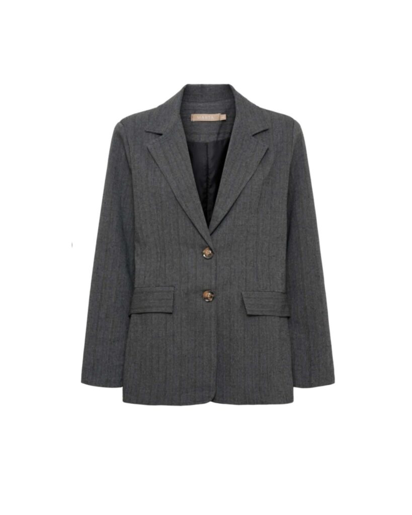 Marta Du Chateau Senna Blazer Grey